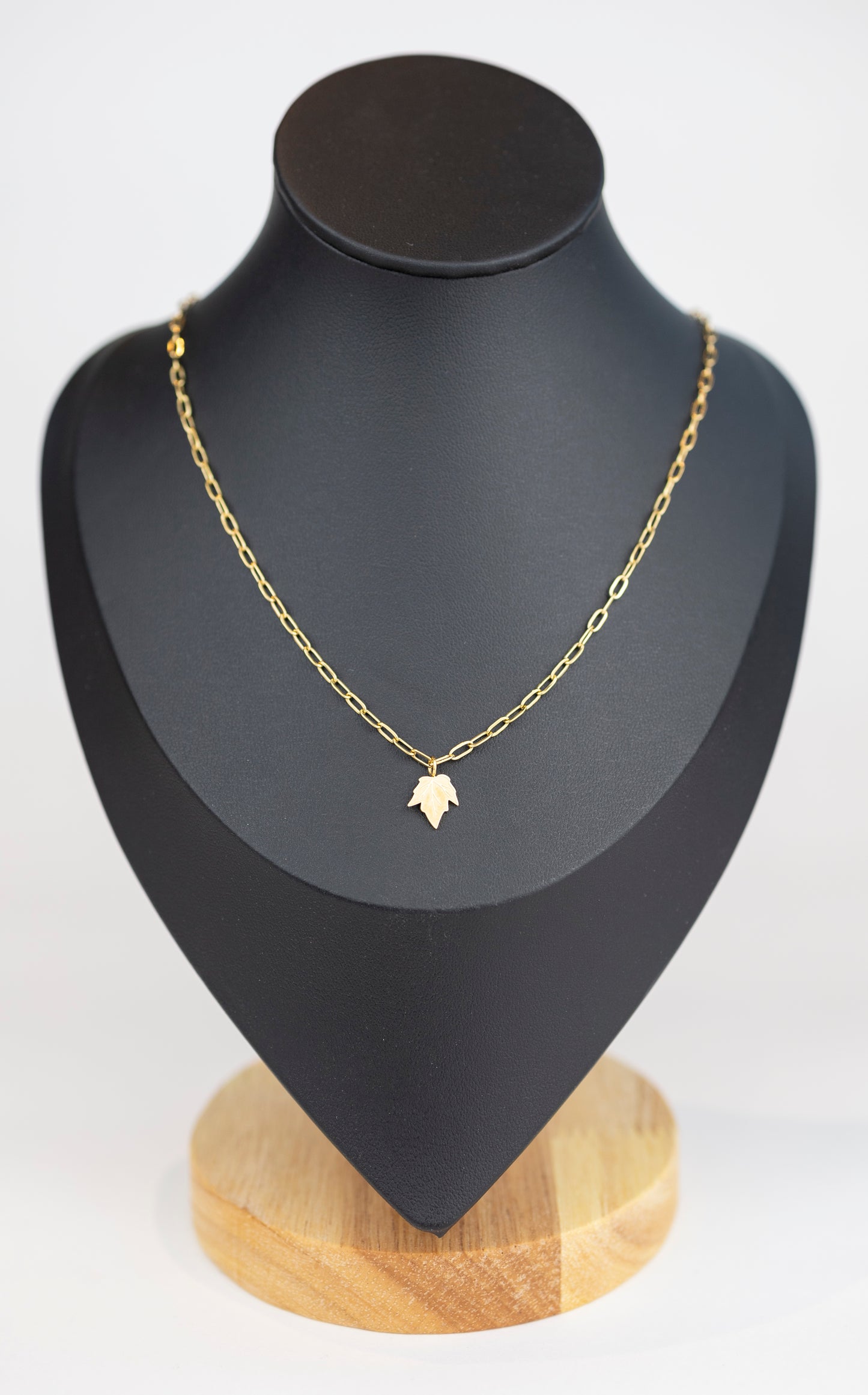 Chaîne à maillons ovales – Feuille d'érable