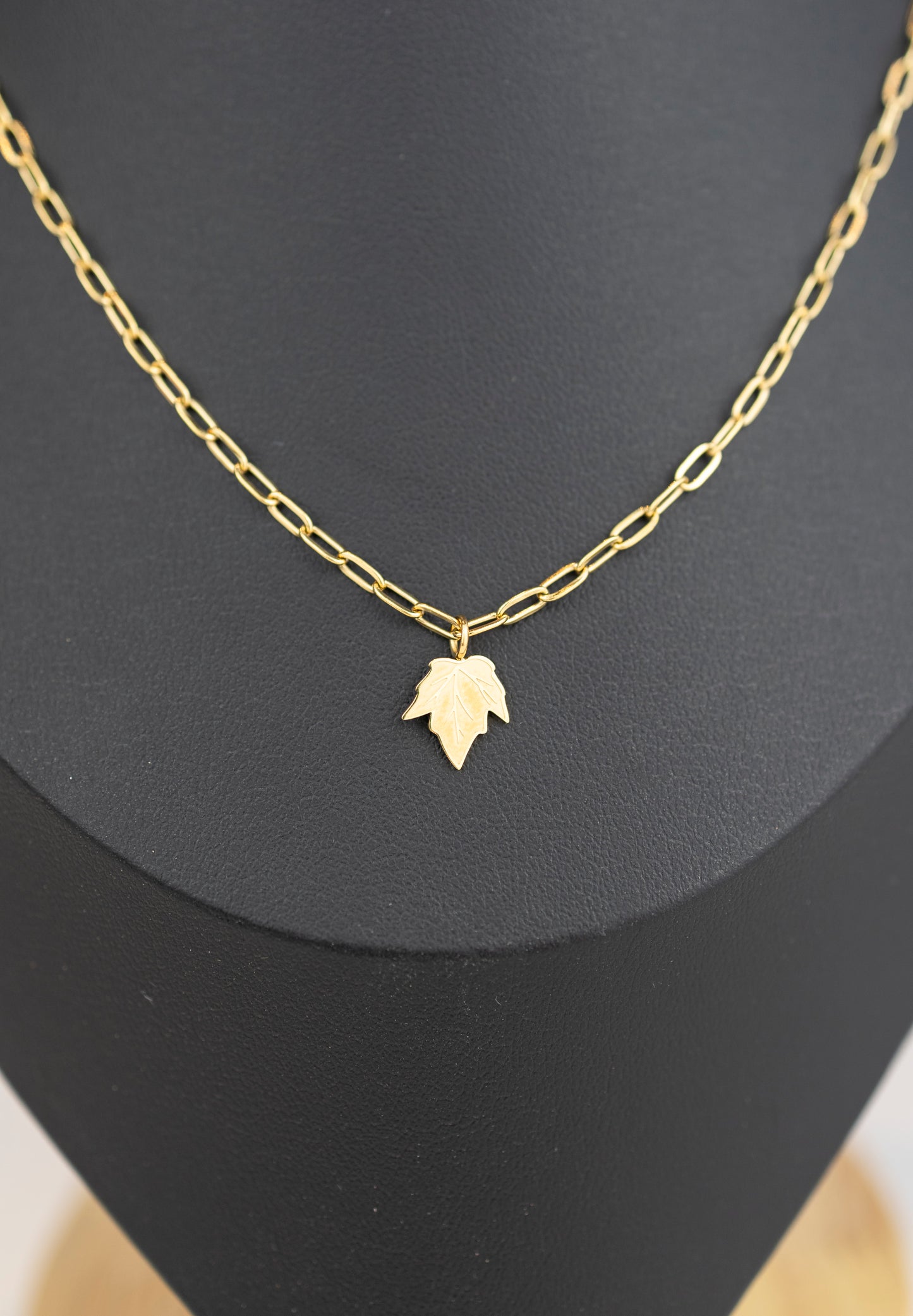 Chaîne à maillons ovales – Feuille d'érable