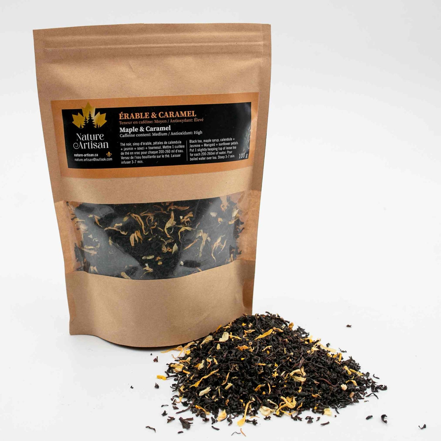 Herbal tea maple caramel Nature Artisan