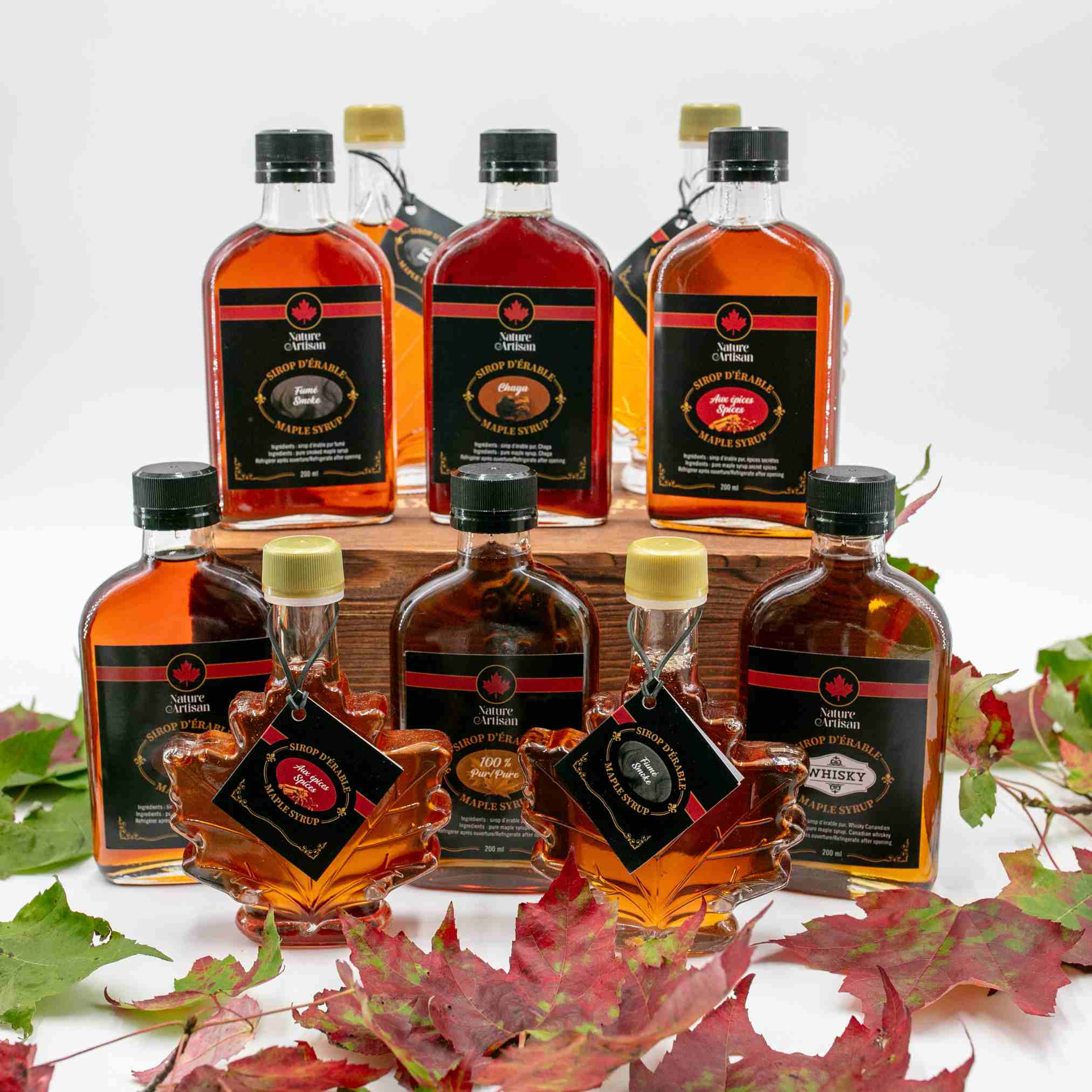 Infused Maple syrup collection - Nature Artisan