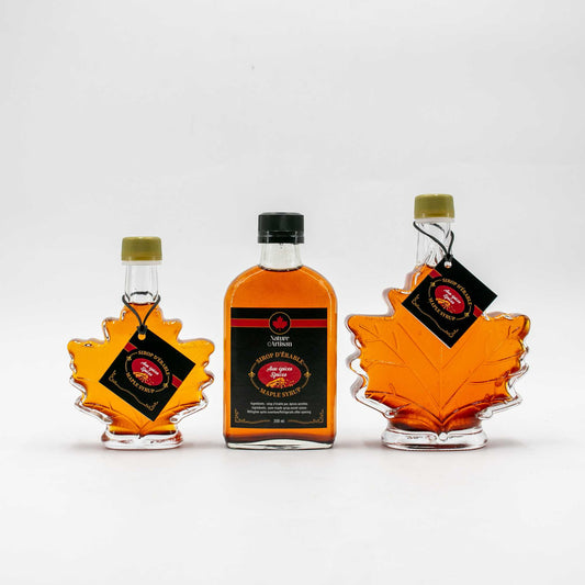 Infused maple syrup spices trio Nature Artisan.