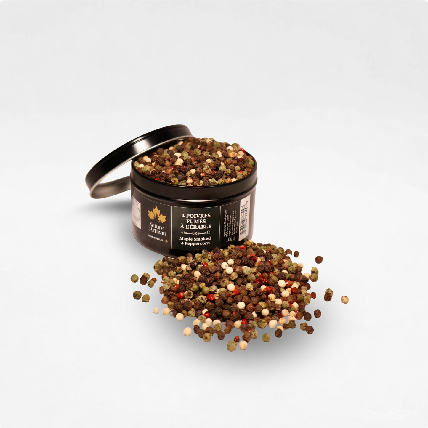 Fumé à l'érable - 4 grains de poivre