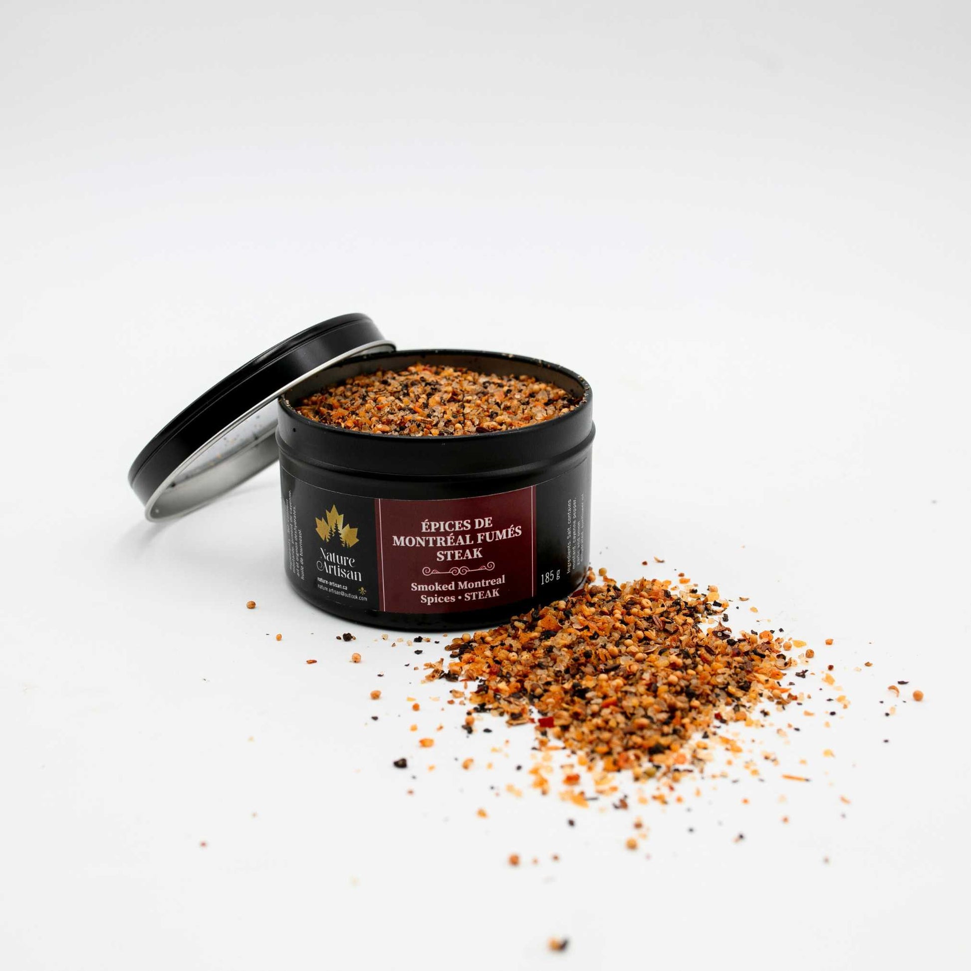 Smoked Montreal spices for steak Nature Artisan.