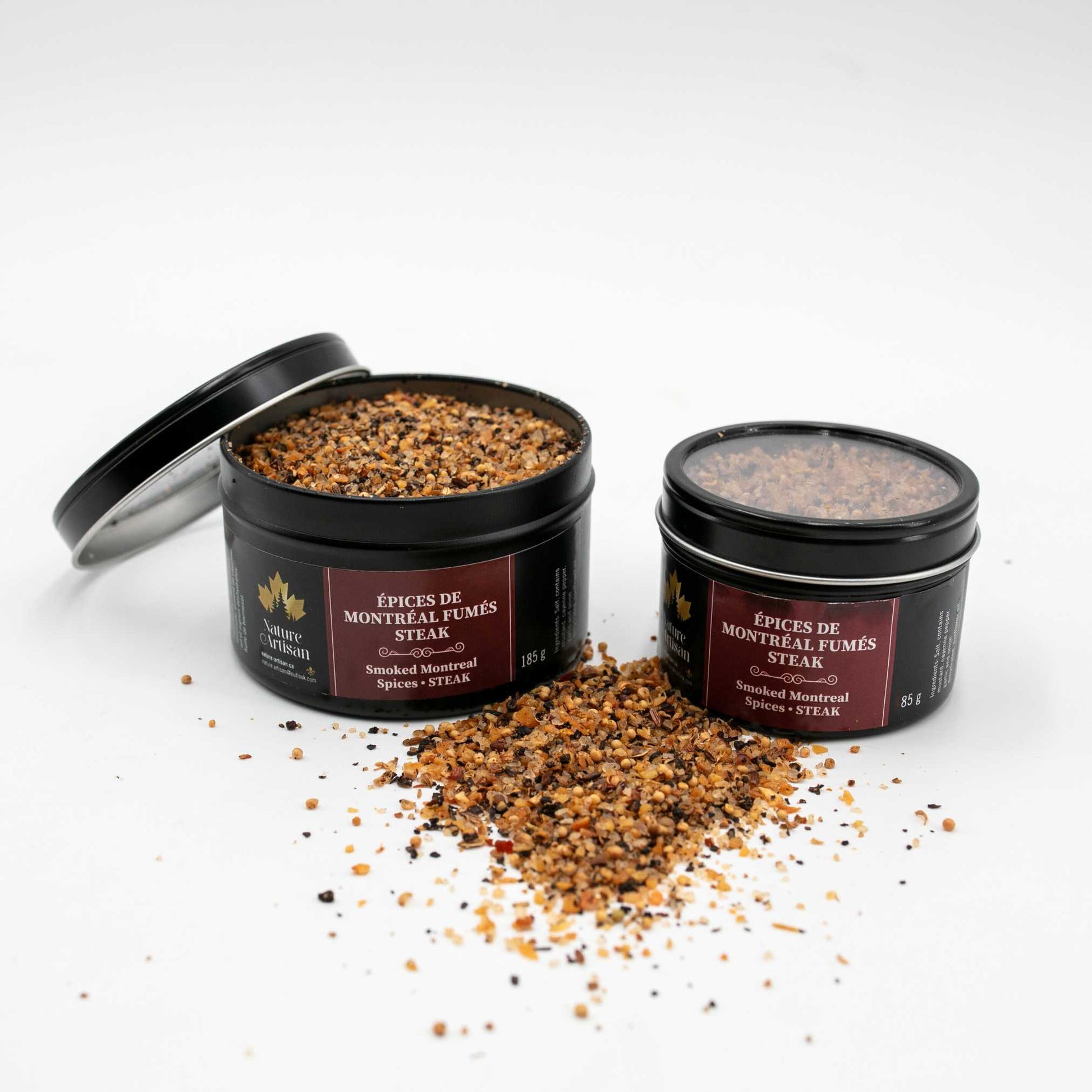 smoked montreal spices for steak duo Nature Artisan.