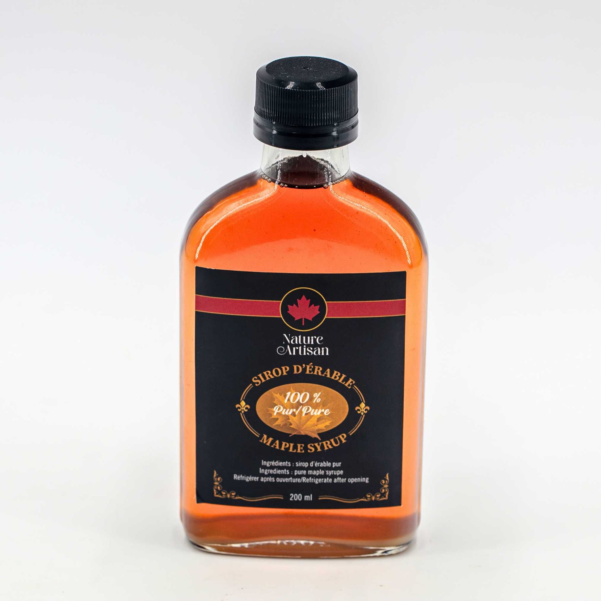 Maple syrup 100% pur Nature Artisan 200 ml.