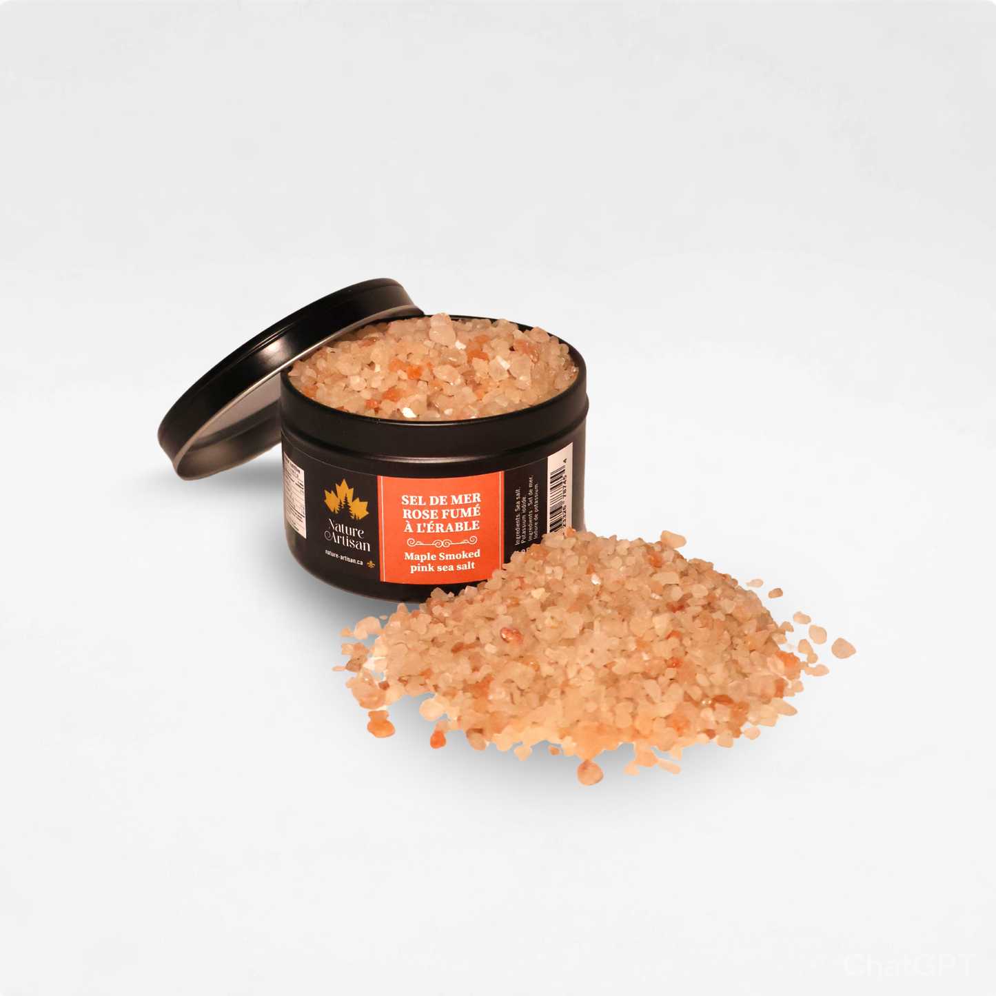 Maple Smoked Pink Sea Salt