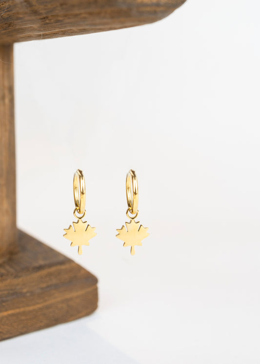 Maple Leaf Earrings #1