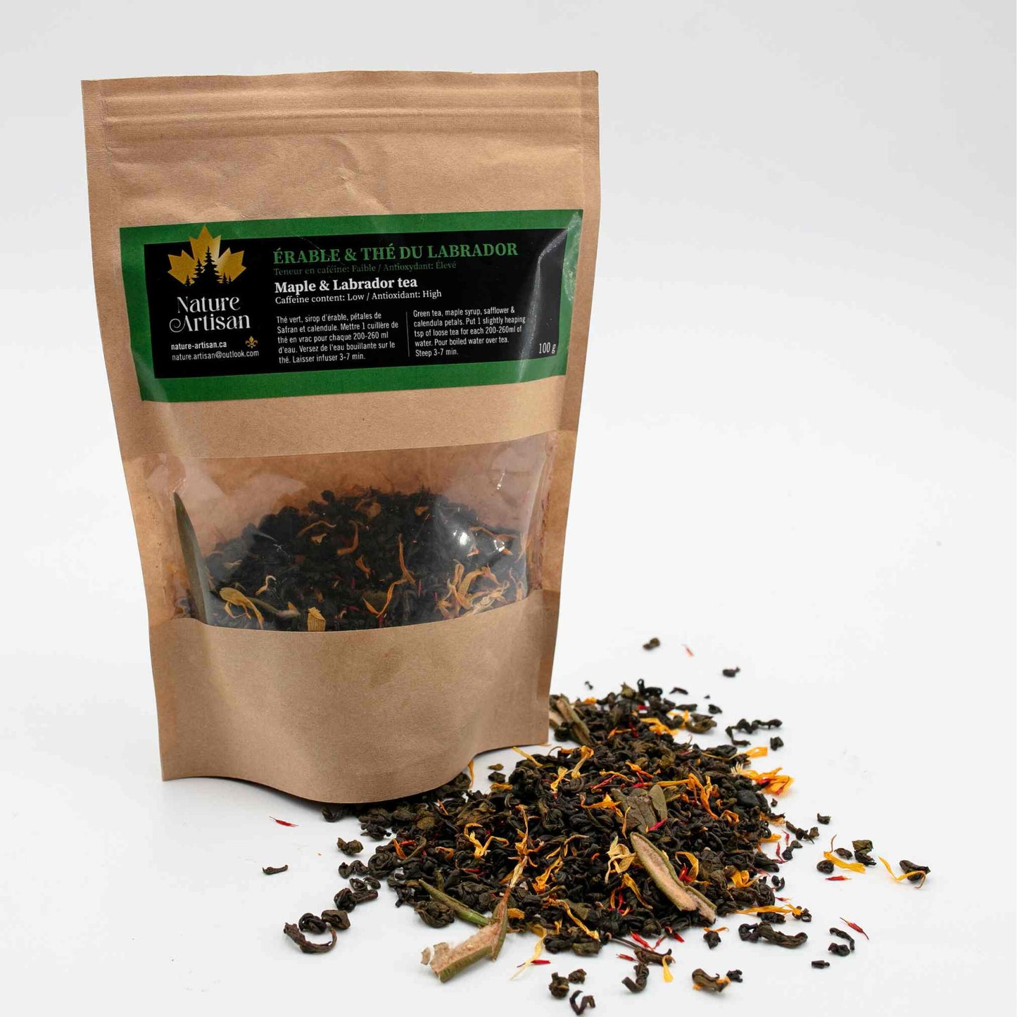 Herbal tea maple labrador tea Nature Artisan